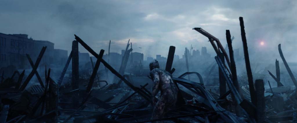 Deadpool Movie Screenshot Ryan Reynolds Burnt