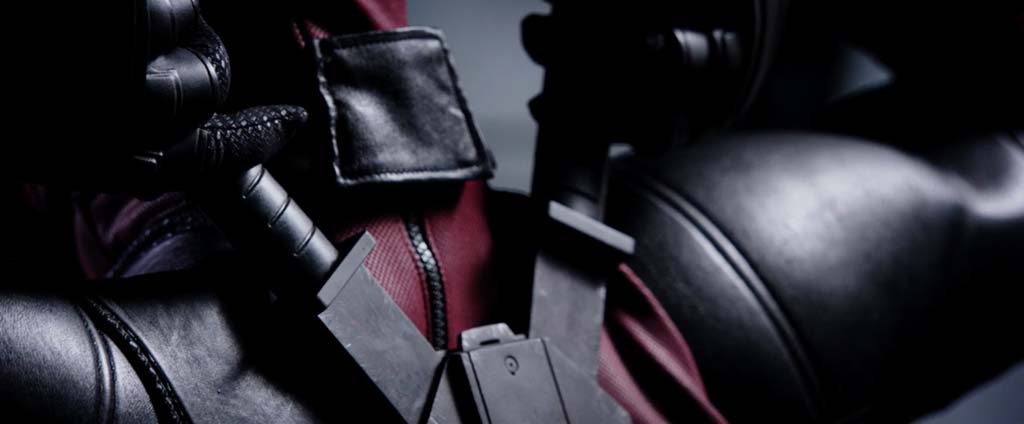 Deadpool Movie Screenshot Ryan Reynolds Sword Sheath