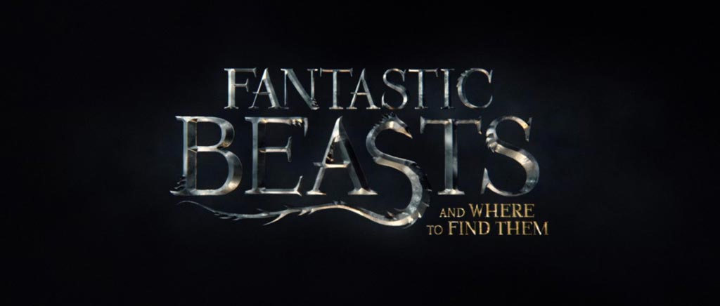 Fantastic Beasts and Where to Find Them Title Movie Logo