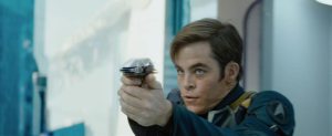 Star Trek Beyond Teaser Screenshot Chris Pine Captain Kirk Phaser