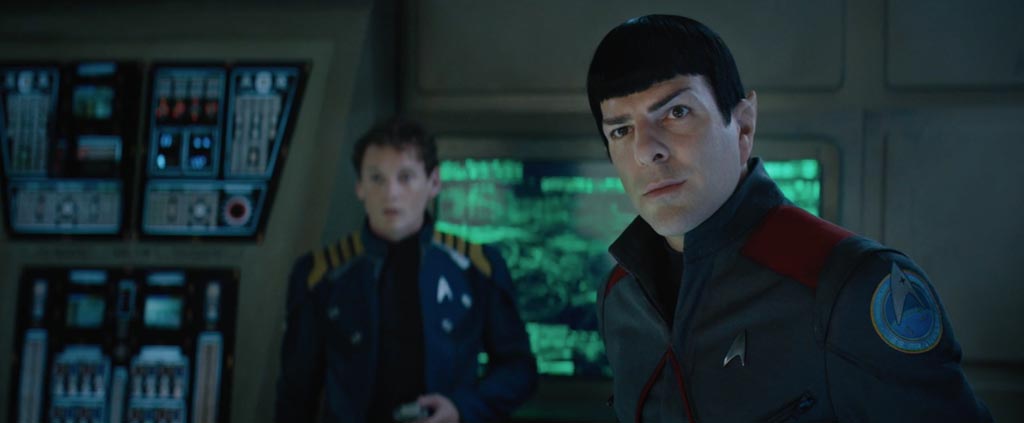 Star Trek Beyond Teaser Screenshot Zachary Quinto Spock
