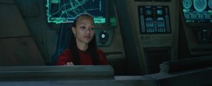 Star Trek Beyond Teaser Screenshot Zoe Saldana Uhuru 1