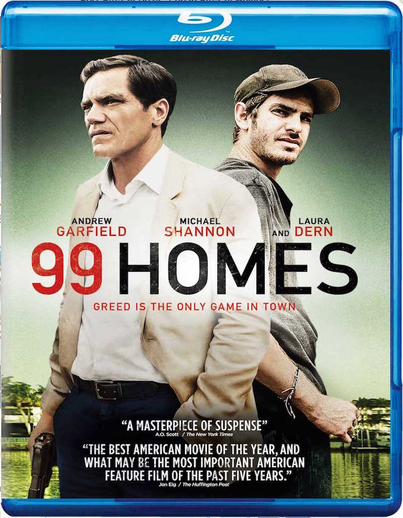 99 Homes Blu-ray Box Cover Art