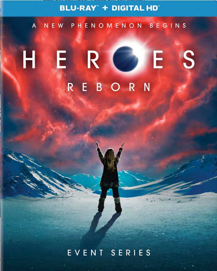 Heroes Reborn Blu-ray Box Cover Art