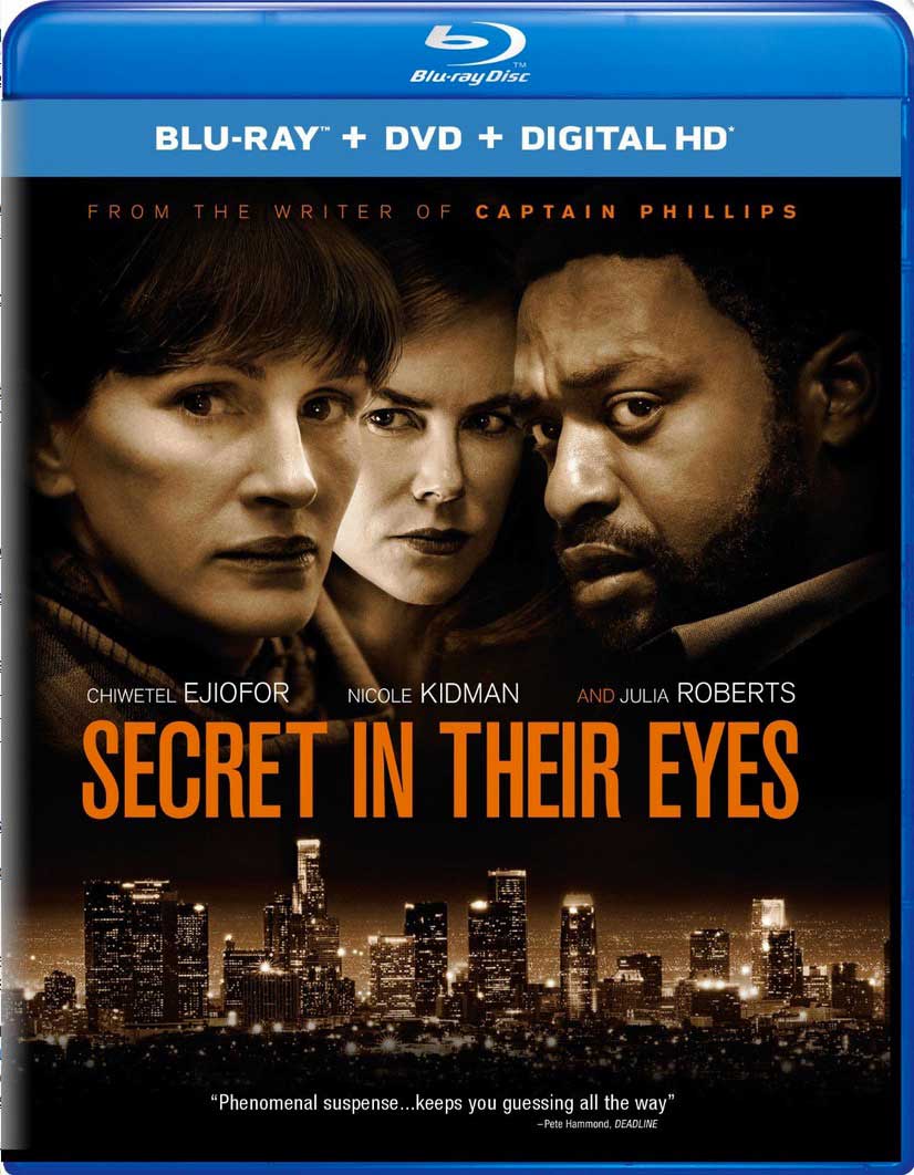Secret in their Eyes Blu-Ray Box Cover Art