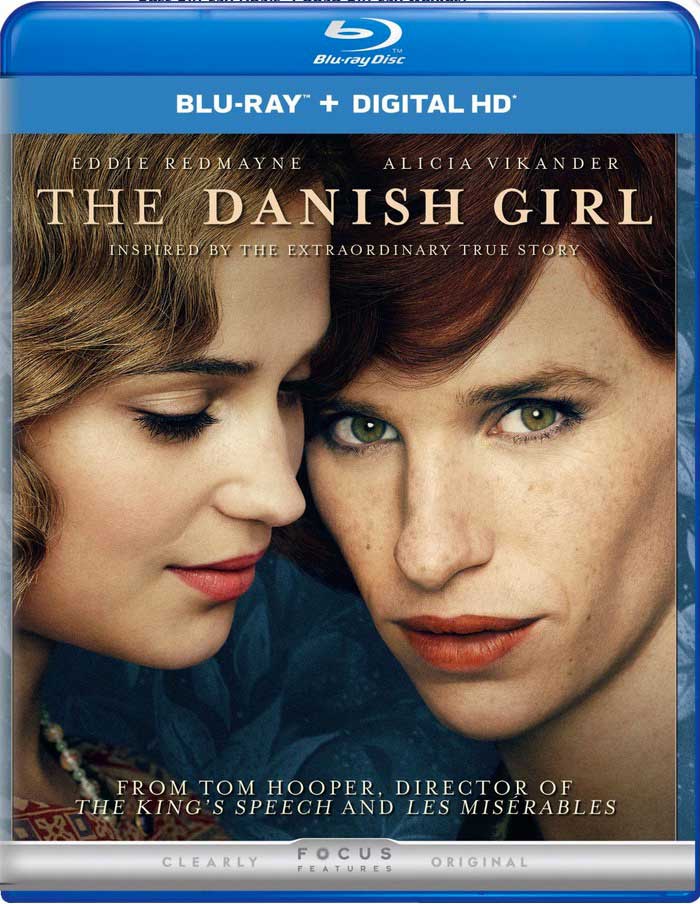 The Danish Girl Blu-ray Box Cover Art