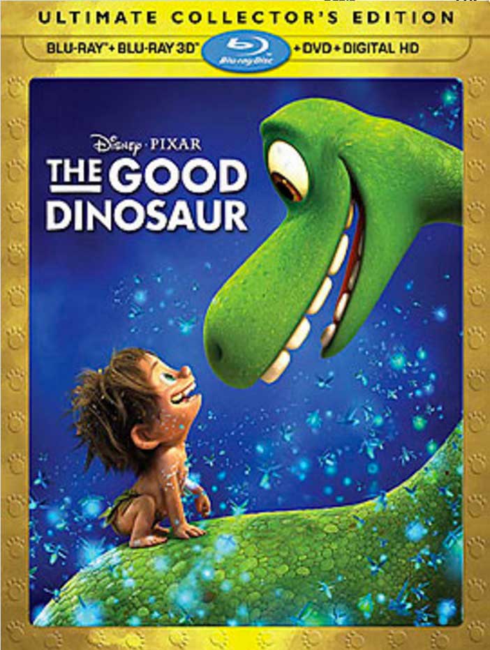 The Good Dinosaur Blu-ray Box Cover Art
