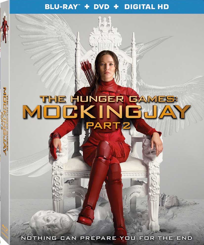 The Hunger Games Mockingjay Part 2 Blu-ray Box Cover Art