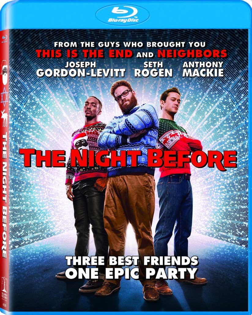 The Night Before Blu-Ray Box Cover Art
