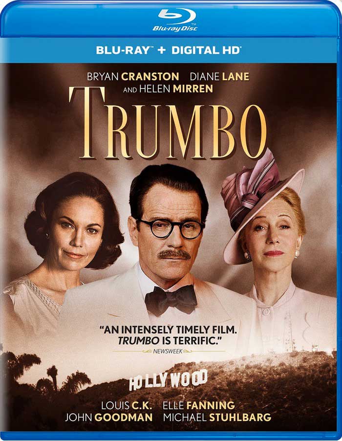Trumbo 2015 Blu-ray Box Cover Art