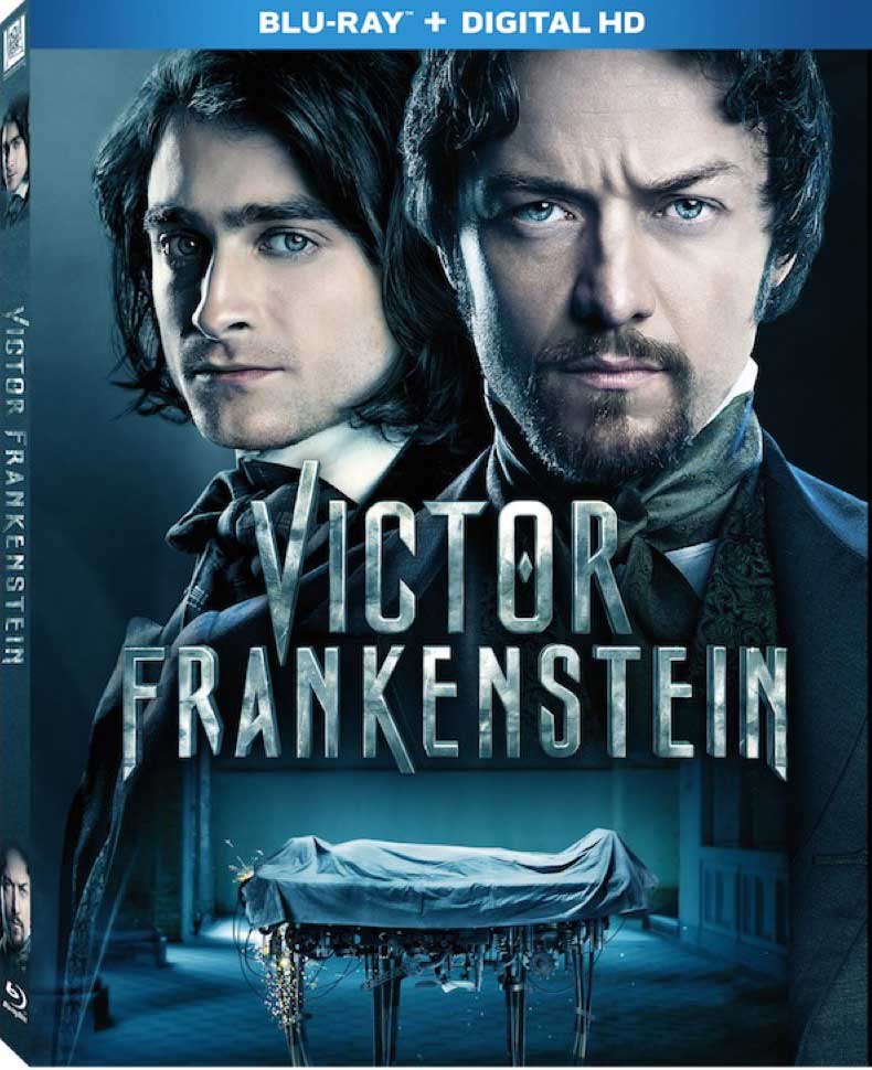 Victor Frankenstein Blu-Ray Box Cover Art