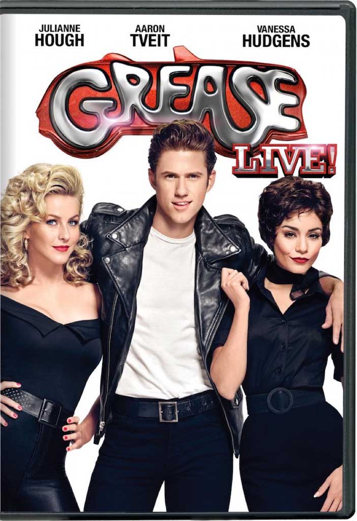 Grease Live! DVD Box Cover Art