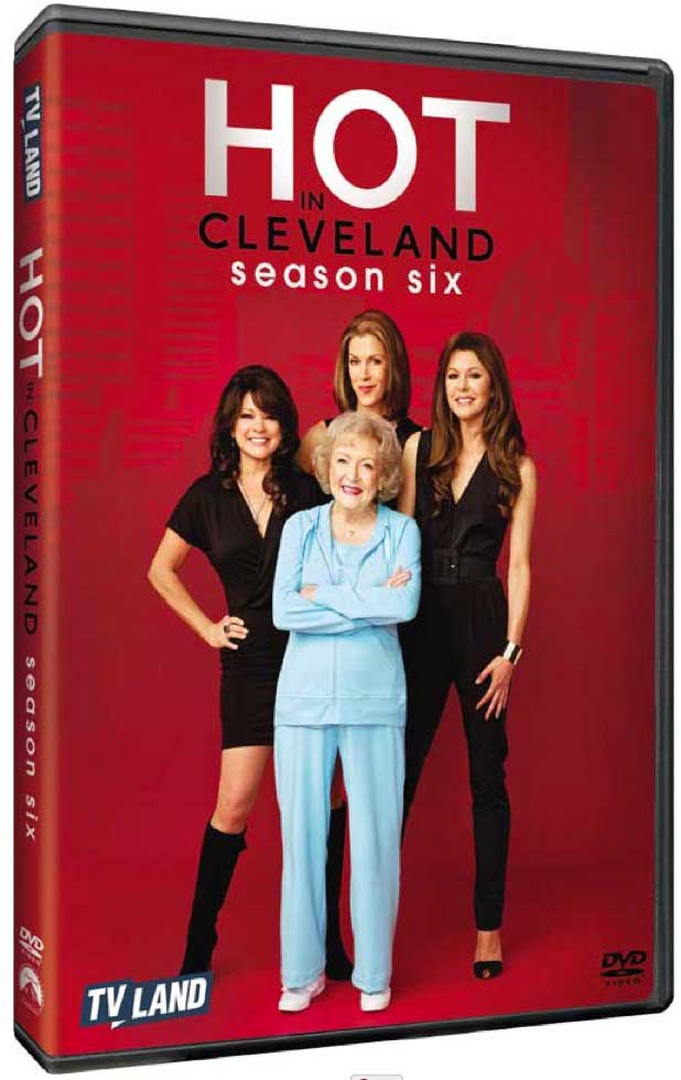 Hot in Cleveland Seaosn 6 DVD Box Cover Art