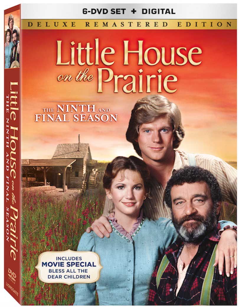 Little House on the Prarie Season 9 DVD Box Cover Art