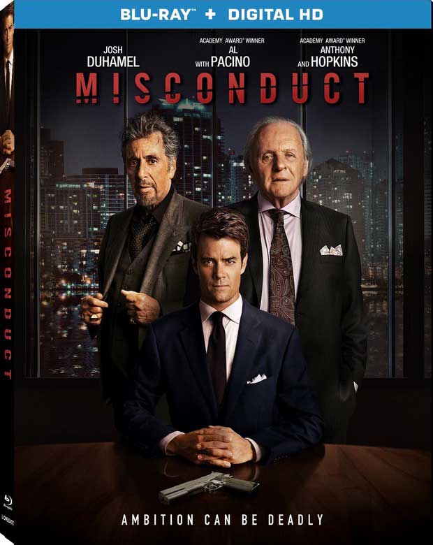 Misconduct Blu-ray Box Cover Art