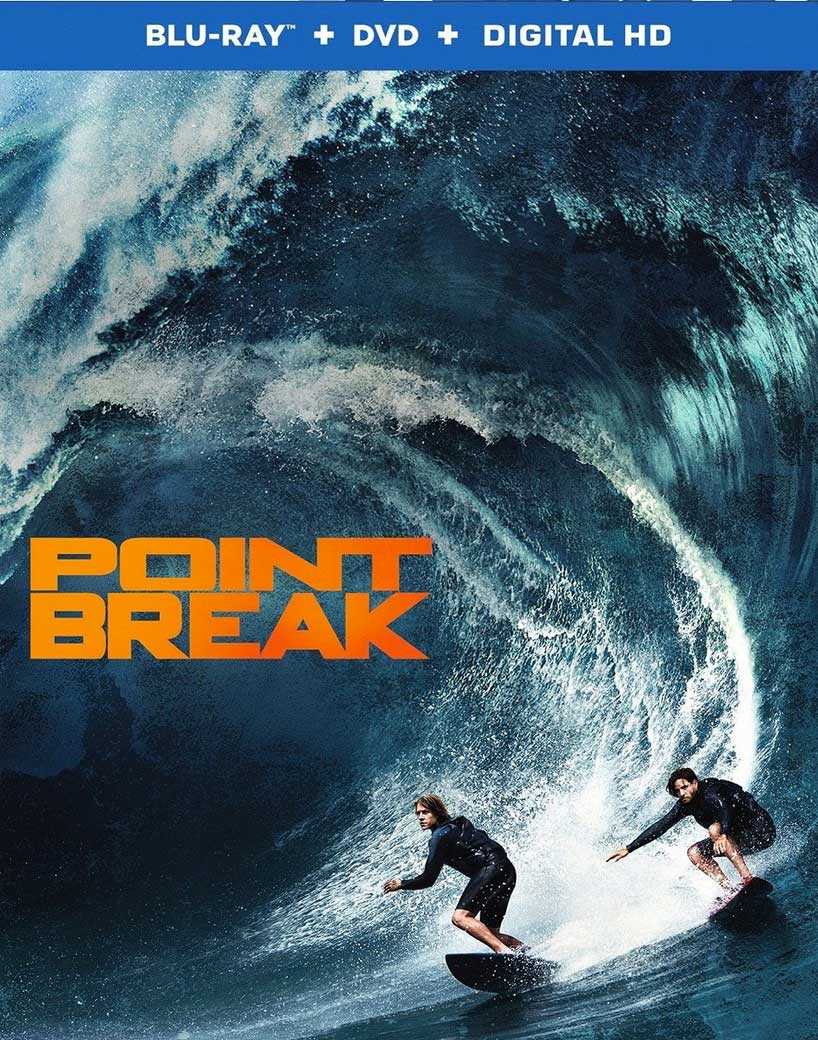 Point Break 2015 Blu-ray Box Cover Art