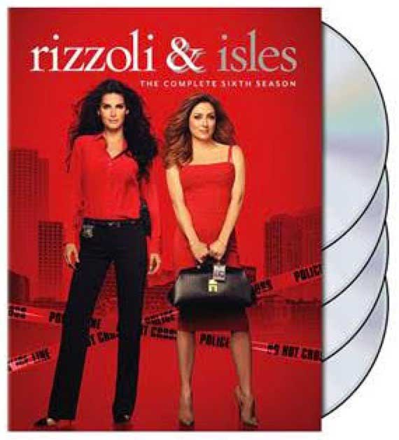Rizzoli and Isles Season 6 DVD Box Cover Art