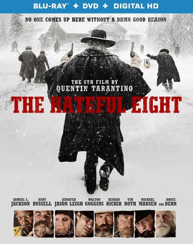 The Hateful Eight Blu-ray Box Cover Art