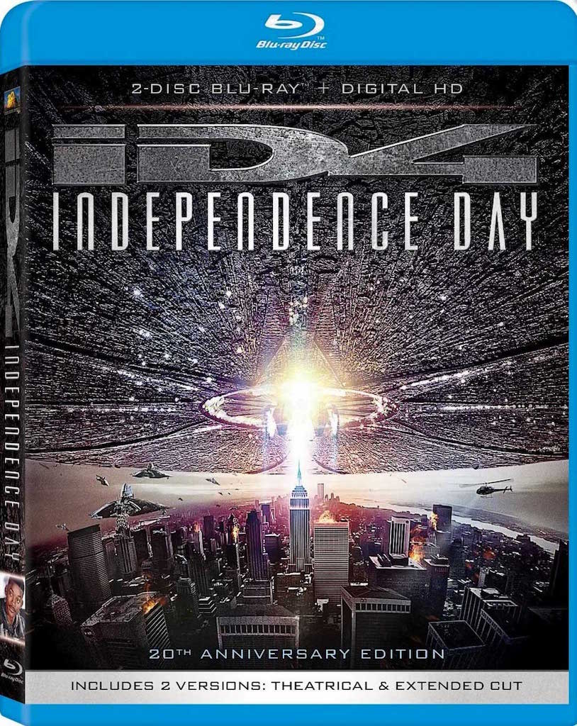 Independence Day 20th Anniversary Edition Blu-ray Box Cover Art