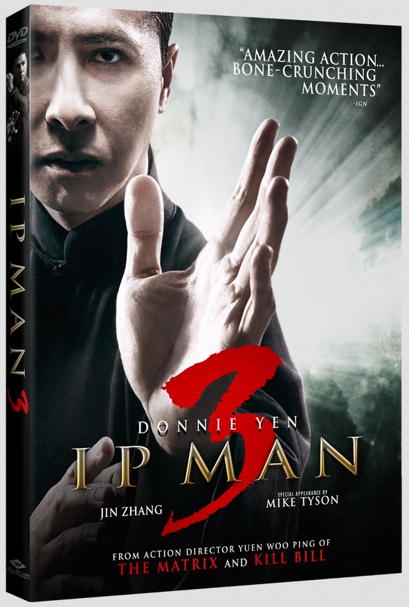 Ip Man 3 Blu-ray Box Cover Art