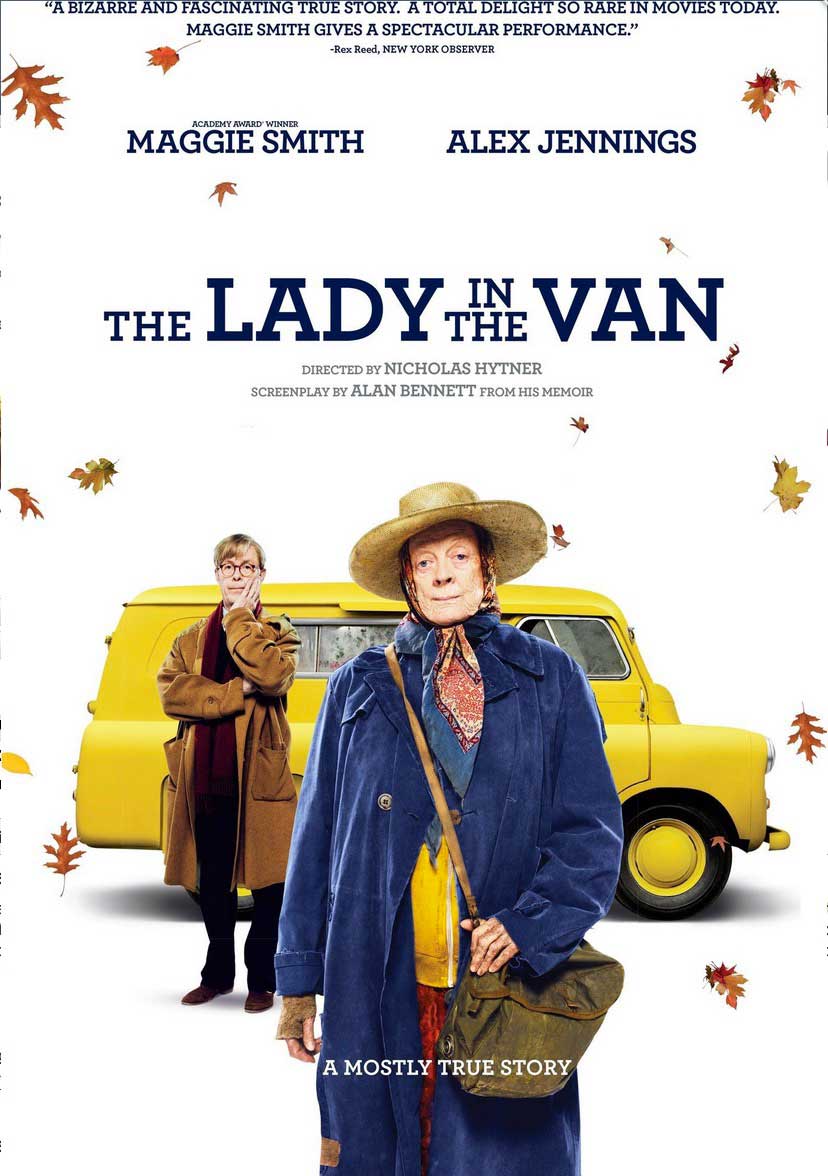 The Lady in the Van Blu-ray Box Cover Art