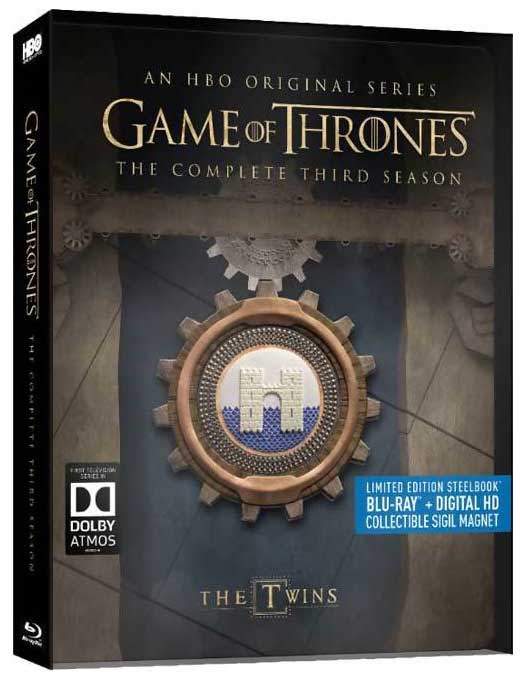 Game of Thrones Seaosn 4 Steelbook Blu-ray Box Cover Art