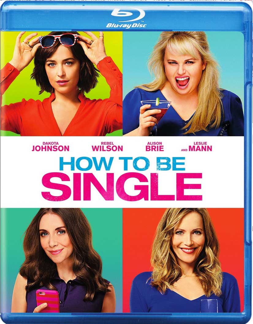 How to Be Single Blu-ray Box Cover Art