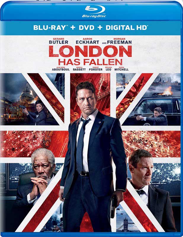 London Has Fallen Blu-ray Box Cover Art