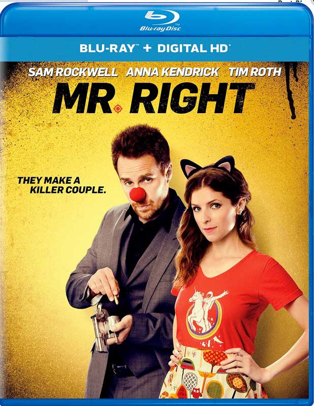 Mr. Right Blu-ray Box Cover Art