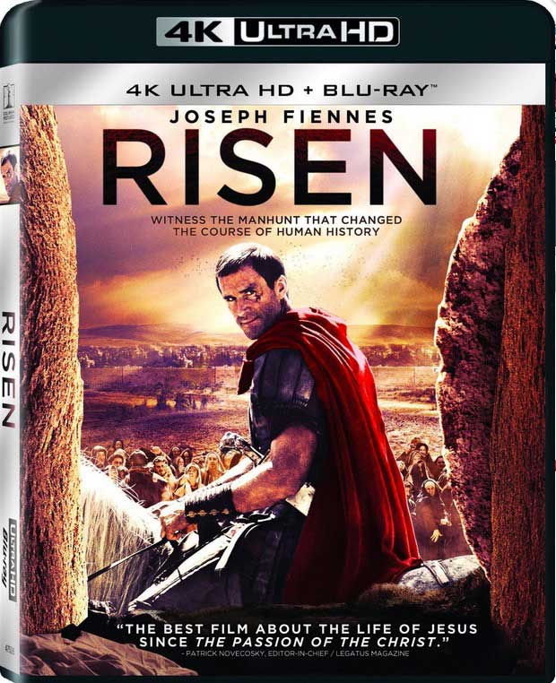Risen 4K Blu-Ray Box Cover Art