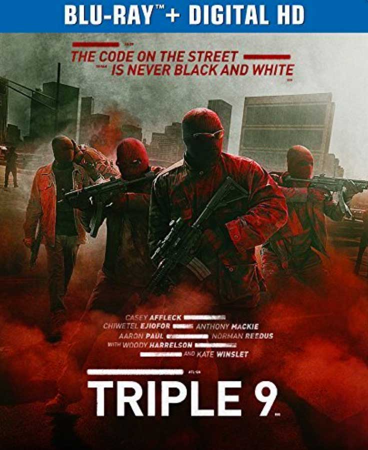 Triple 9 Blu-ray Box Cover Art