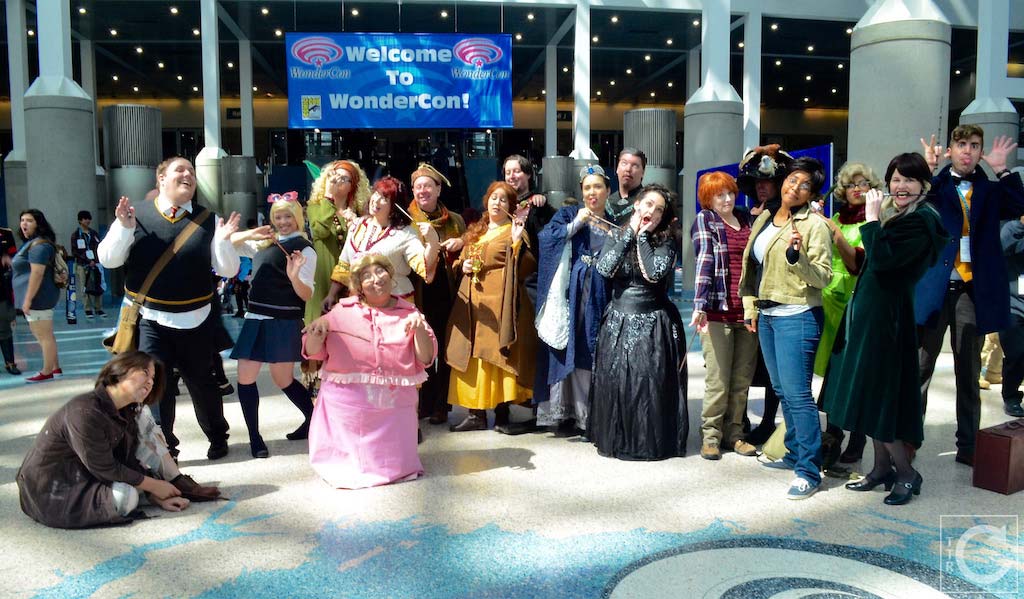 WonderCon 2016 Cosplay Funny Outtakes 12 Harry Potter Group