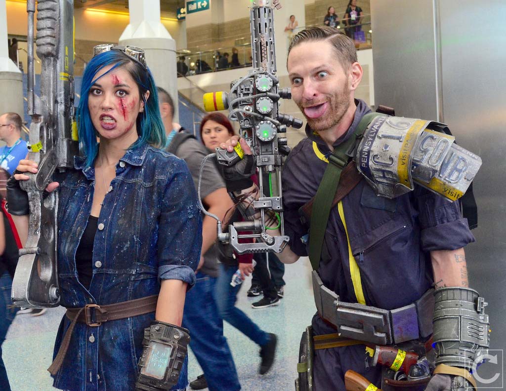 WonderCon 2016 Cosplay Funny Outtakes 128 Fallout 4 Survivors
