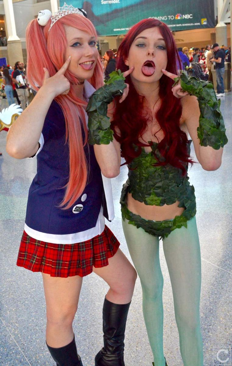 WonderCon 2016 Cosplay Funny Outtakes 132 Poison Ivy Junko Enoshima