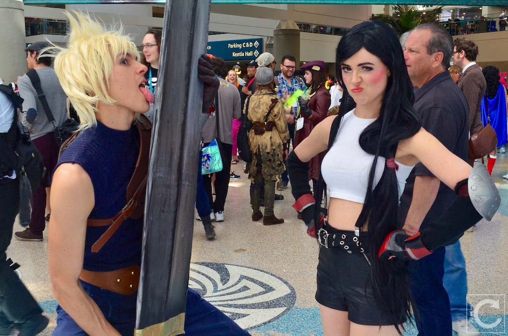 WonderCon 2016 Cosplay Funny Outtakes 25 Cloud Tiff FF7