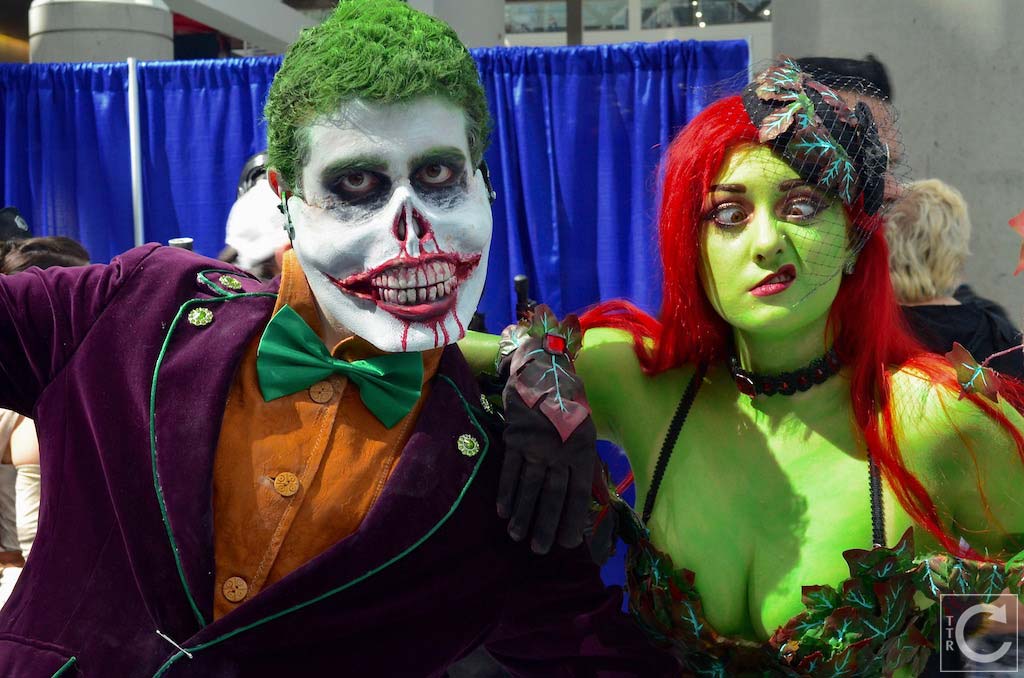 WonderCon 2016 Cosplay Funny Outtakes 49 Poison Ivy Joker