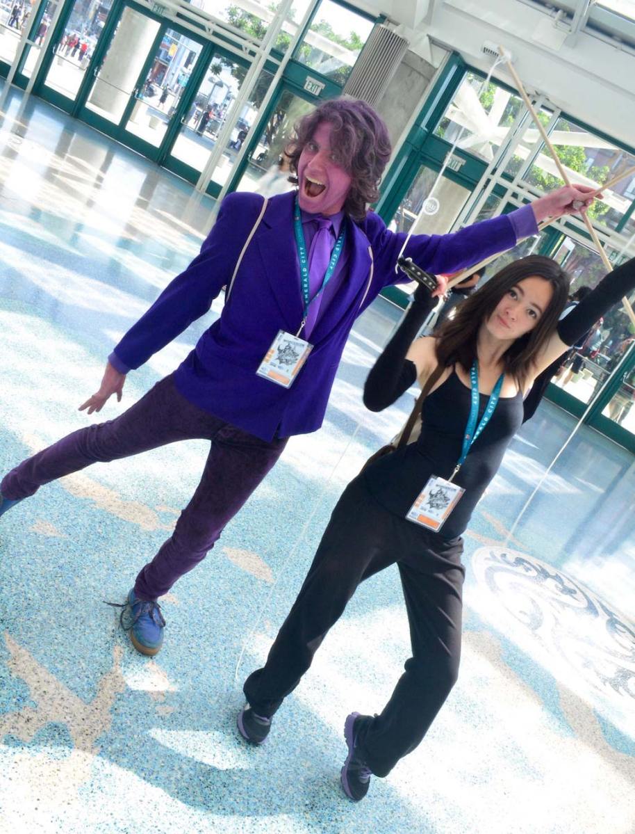 WonderCon 2016 Cosplay Funny Outtakes 5 Jessica Jones Purple Man