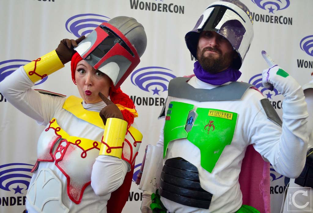 WonderCon 2016 Cosplay Funny Outtakes 60 Jessie Buzz Lightyear Boba Fett