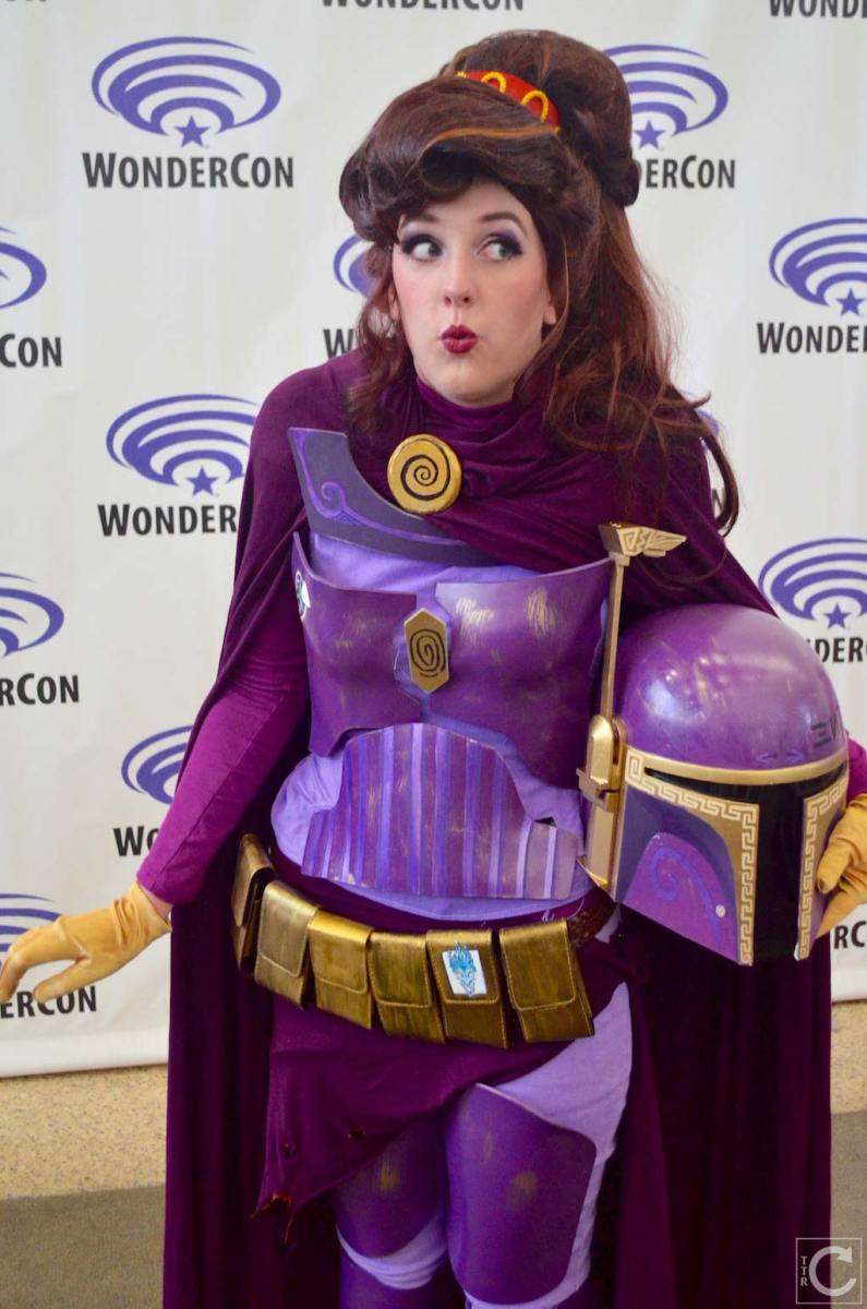 WonderCon 2016 Cosplay Funny Outtakes 71 Meg Hercules Boba Fett
