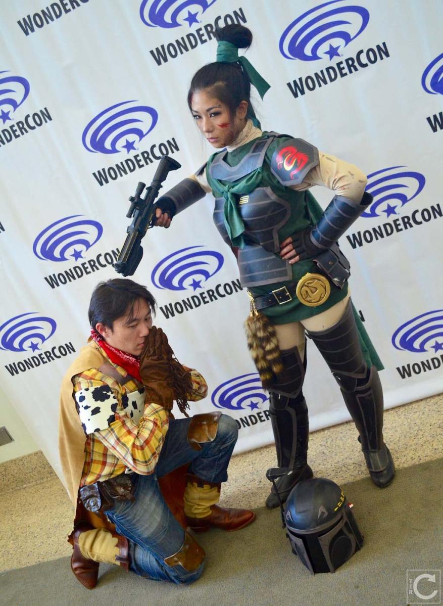 WonderCon 2016 Cosplay Funny Outtakes 72 Woody Mulan Boba Fett