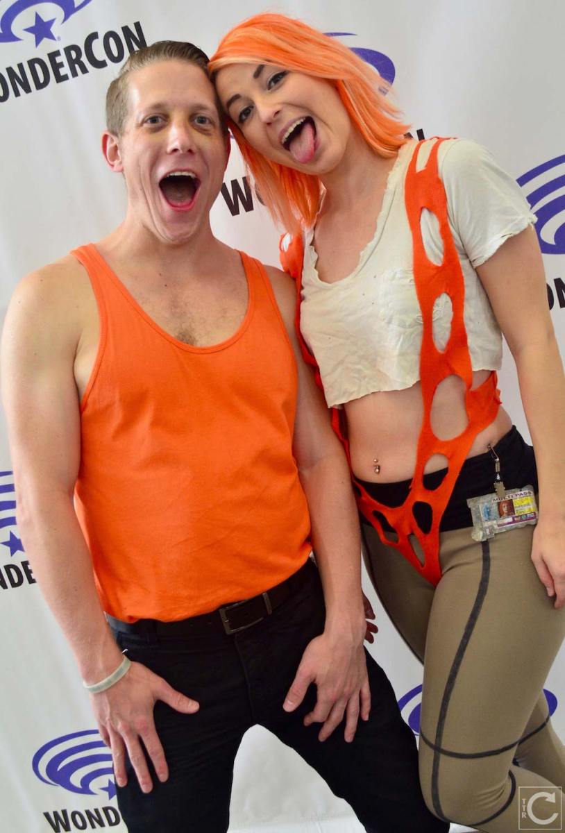 WonderCon 2016 Cosplay Funny Outtakes 84 Korben Leeloo Fifth Element