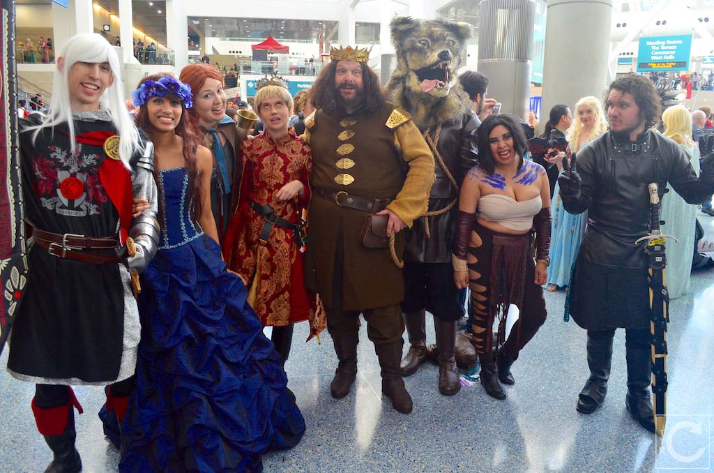 WonderCon 2016 Cosplay Funny Outtakes 87 Game of Thrones Group