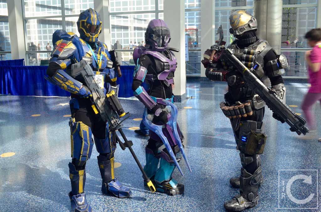 WonderCon Cosplay Saturday 2016 1 Halo Spartans