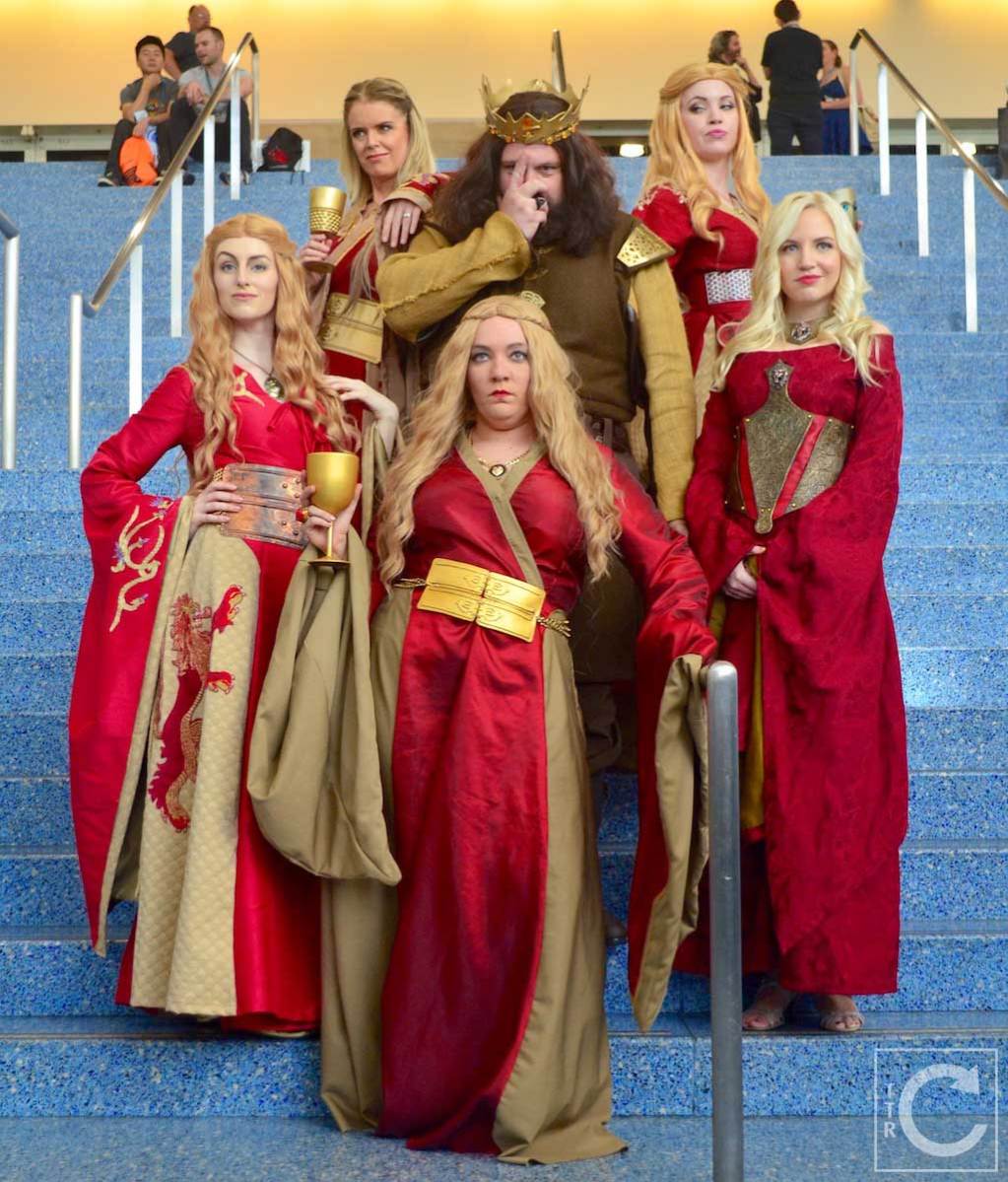 WonderCon Cosplay Saturday 2016 103 Game of Thrones Cersei Robert Baratheon