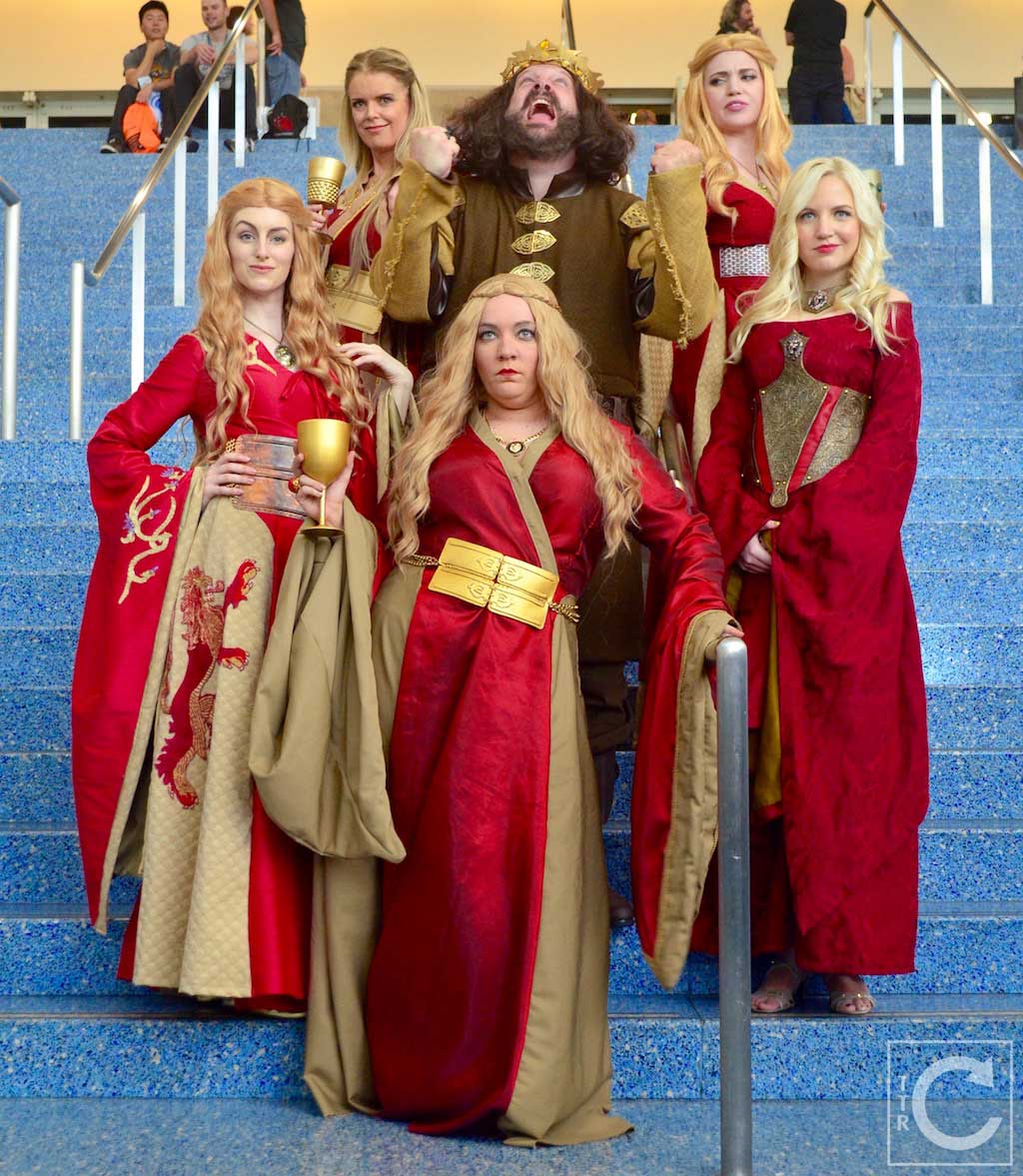 WonderCon Cosplay Saturday 2016 104 Game of Thrones Robert Baratheon Cersei