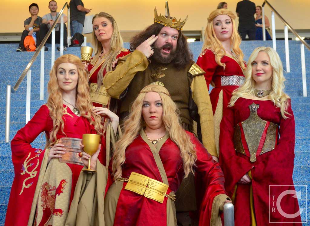 WonderCon Cosplay Saturday 2016 105 Game of Thrones Cersei Lannister Robert Baratheon