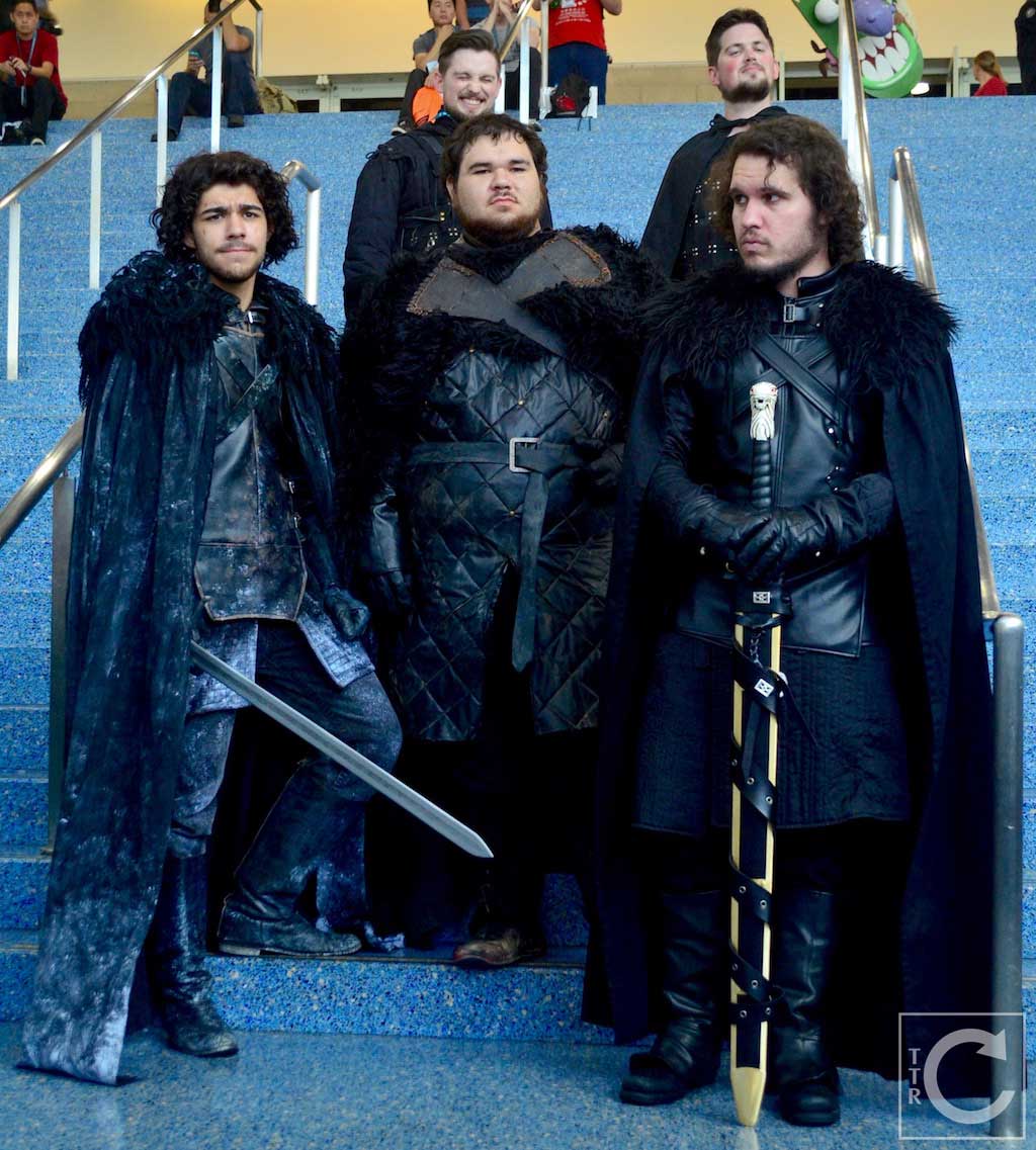 WonderCon Cosplay Saturday 2016 107 Game of Thrones Night's Watch Group
