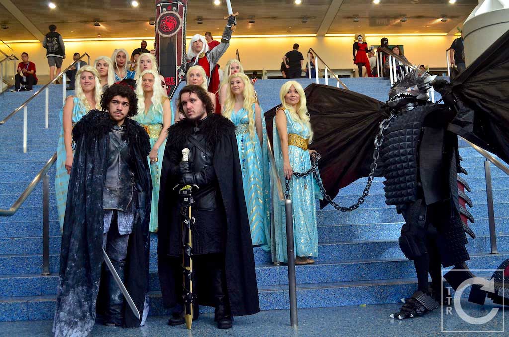 WonderCon Cosplay Saturday 2016 108 Game of Thrones Daenerys and Jon Snow