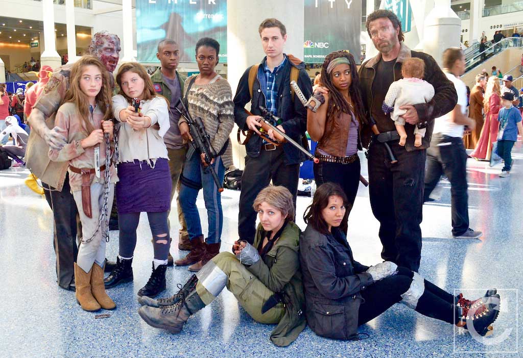 WonderCon Cosplay Saturday 2016 126 The Walking Dead Reel Guise Group