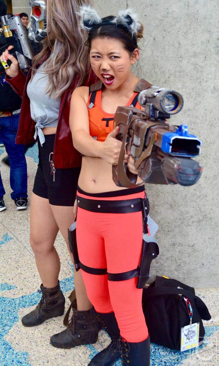 WonderCon Cosplay Saturday 2016 160 Rocket Raccoon Crossplay